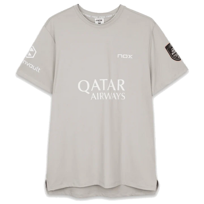 Camiseta Nox At10 Sponsors Grey
