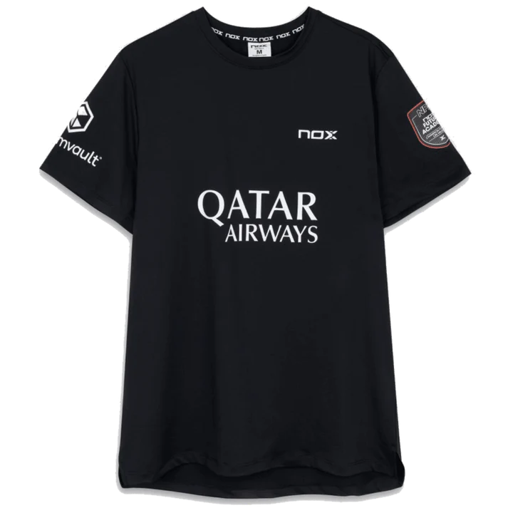 Camiseta Nox At10 Sponsors Black