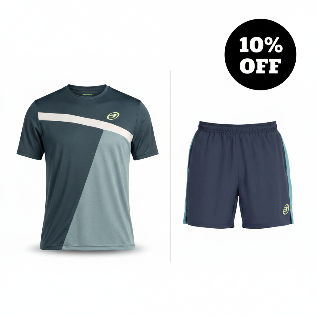 Combo Bullpadel Verde Oscuro