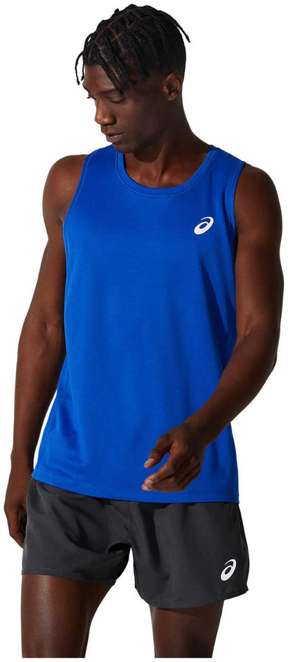 ESQUELETO ASICS MEN SILVER SINGLET