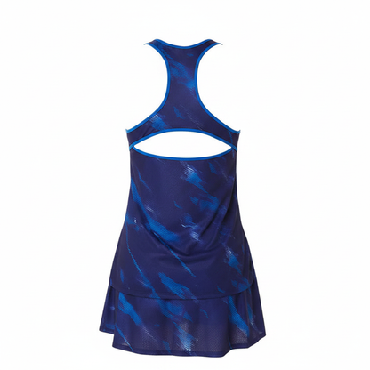 Esqueleto Asics Women Match Graphic Tank Dive Blue