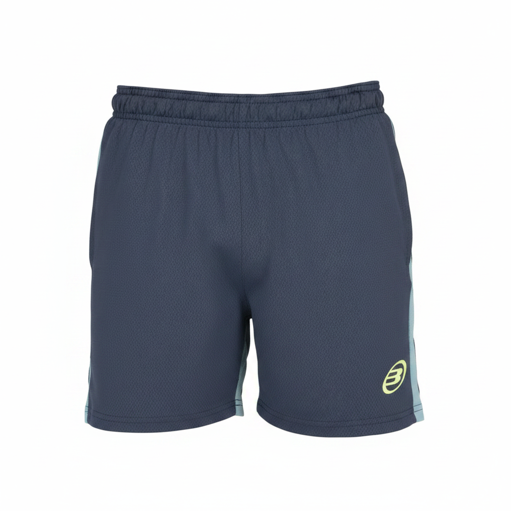 Short Bullpadel Laracha Océano - Vista frontal sin modelo