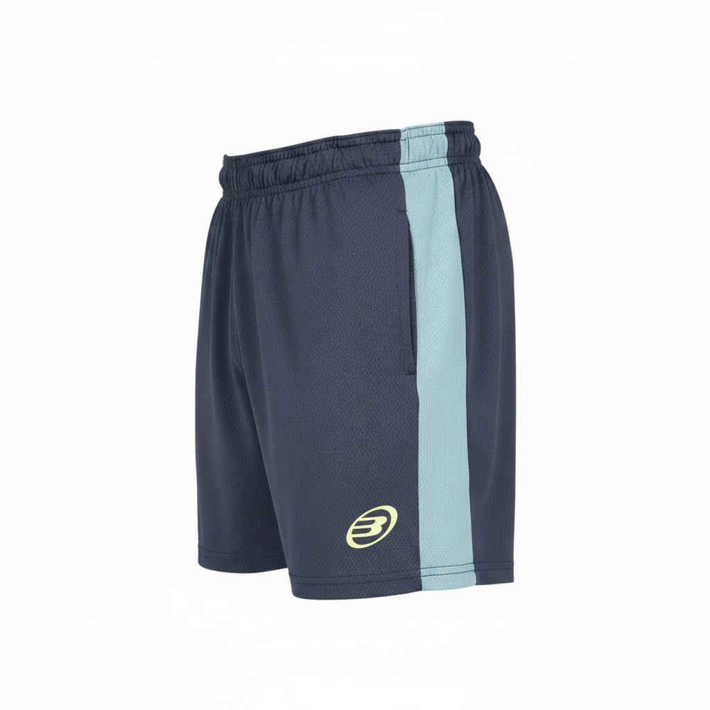 Short Bullpadel Laracha Océano - Vista lateral sin modelo