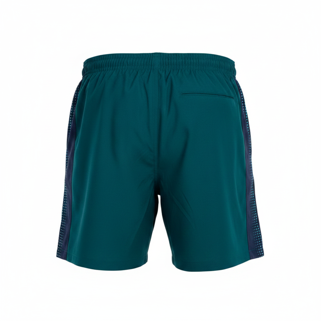Short Bullpadel Legar Verde Oscuro - Vista trasera sin modelo