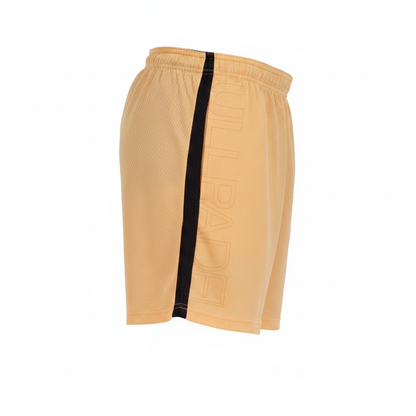 Short Bullpadel Campaza Mandarina - Vista lateral sin modelo