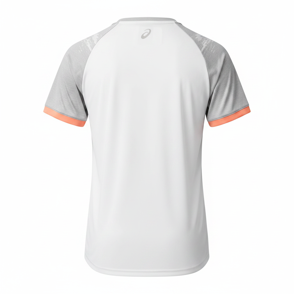 Camiseta ASICS sin modelo - espalda