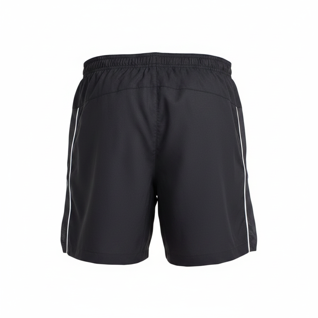 Short Bullpadel Castiel Negro - Vista trasera sin modelo