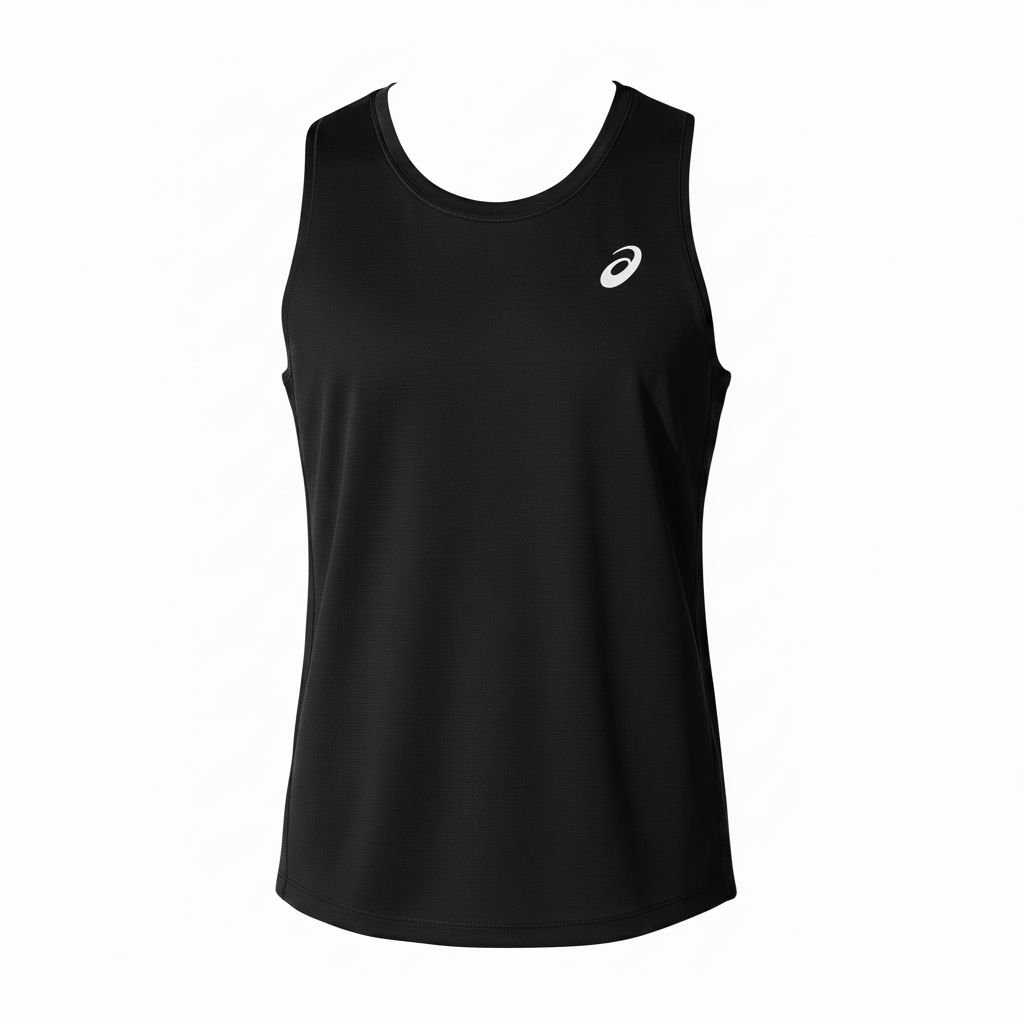 ESQUELETO ASICS MEN SILVER SINGLET