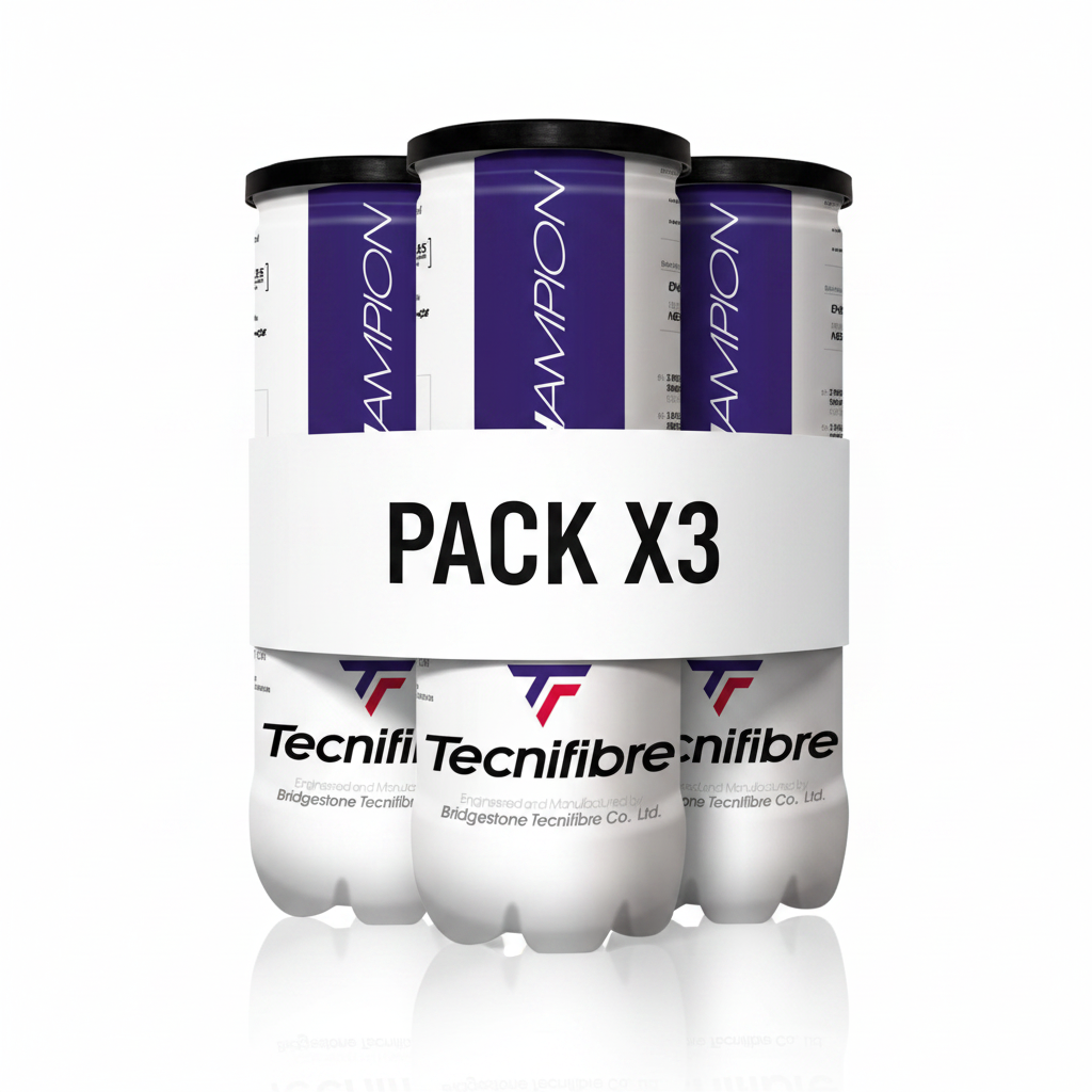 Pack x3 Tecnifibre Champion