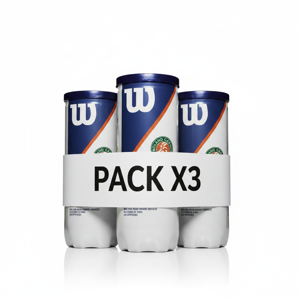 Pack x3 Wilson Roland Garros