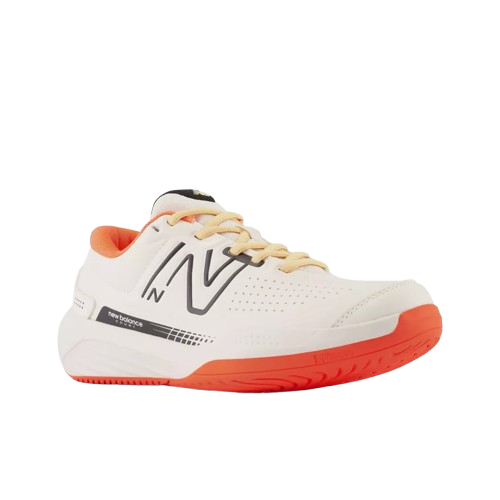 Calzado New Balance 696 V5 Clay W Blanco/Naranja